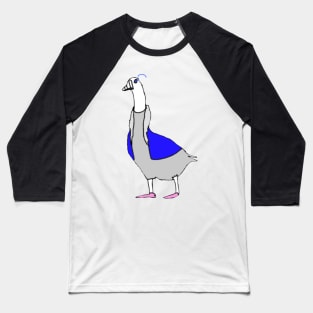 Undertale Sans as a Goose Baseball T-Shirt